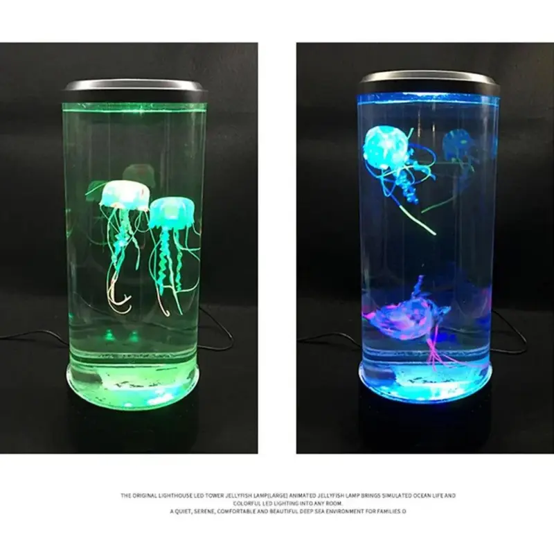 Jellyfish Lamp Color Changing USB Battery Powered tag1