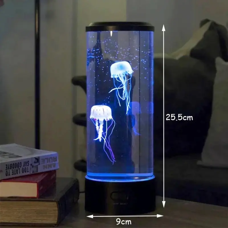 Jellyfish Lamp Color Changing USB Battery Powered tag1