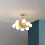 JevonMulticoloredFlowerBranchChandelier LivingRoom