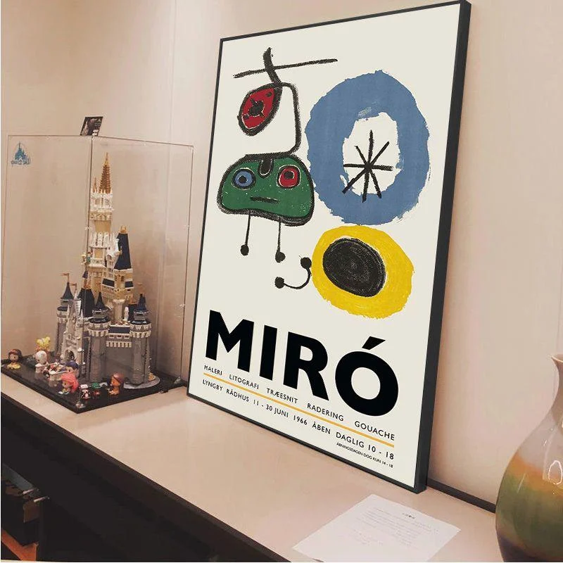 Joan Miro Vintage Abstract Exhibition Posters -  - #tag1#