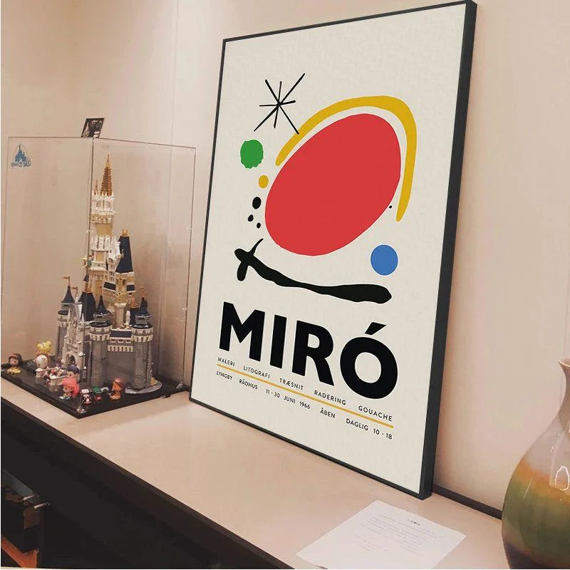 Joan Miro Vintage Abstract Exhibition Posters -  - #tag1#