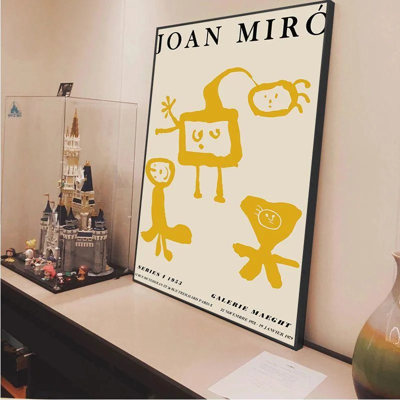 Joan Miro Vintage Abstract Exhibition Posters -  - #tag1#