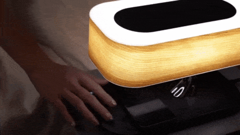 Joy of Life Table Lamp - Wireless Charger and Bluetooth Speaker -  - #tag1#