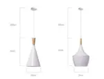 Jule Modern Iron Pendant Light tag1