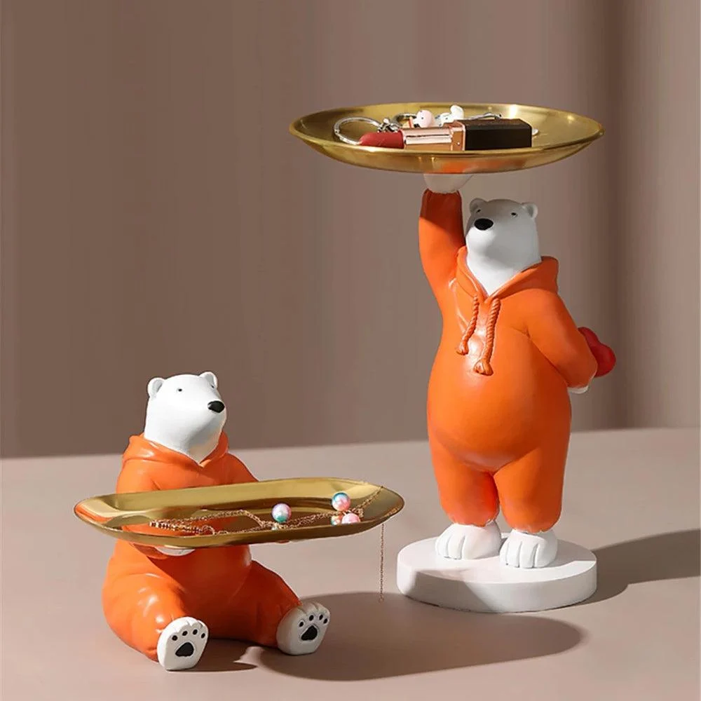 Jumpsuit Polar Bear Tray - Homeko