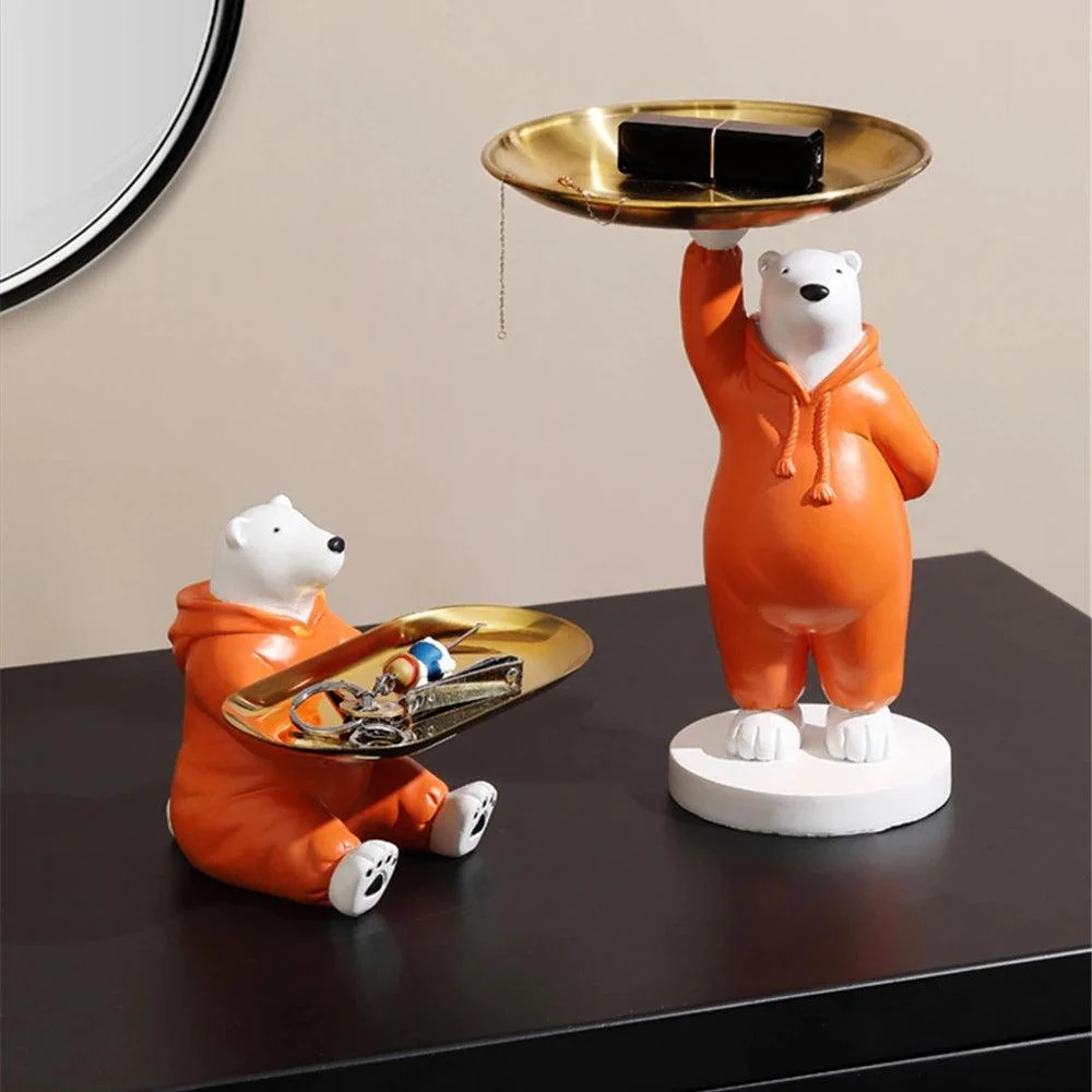 Jumpsuit Polar Bear Tray - Homeko