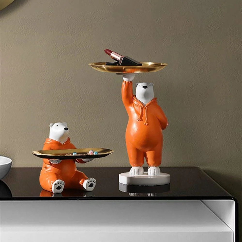 Jumpsuit Polar Bear Tray - Homeko