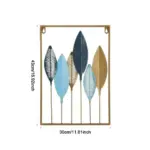 Jungle Scenery Iron Wall Frame tag1
