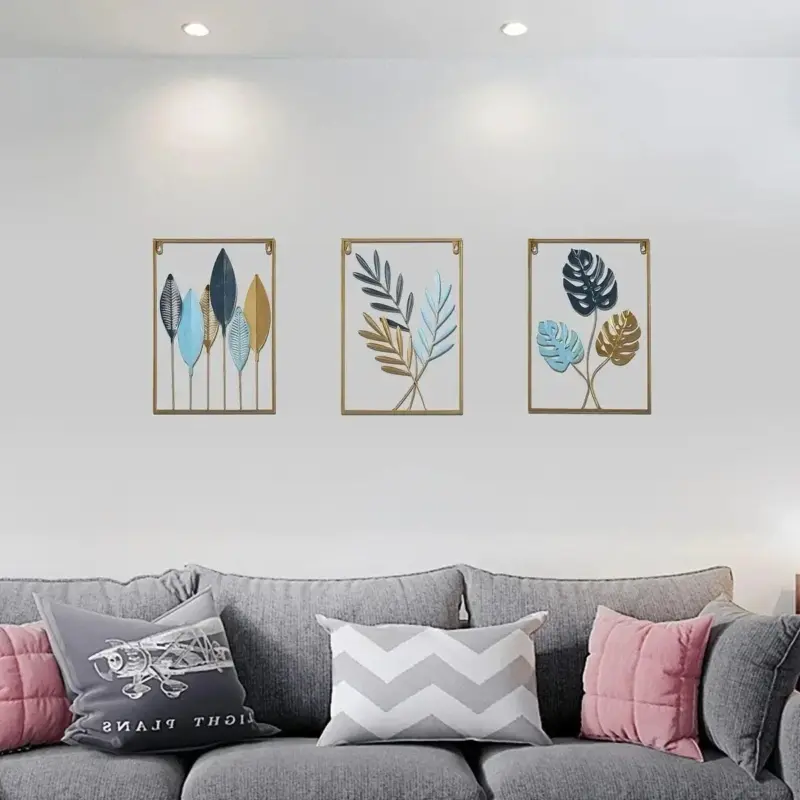 Jungle Scenery Iron Wall Frame tag1