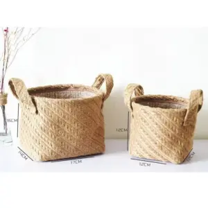 Jute Cloth Basket