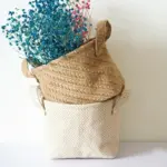 Jute Cloth Basket tag1