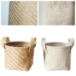 Jute Cloth Basket tag1