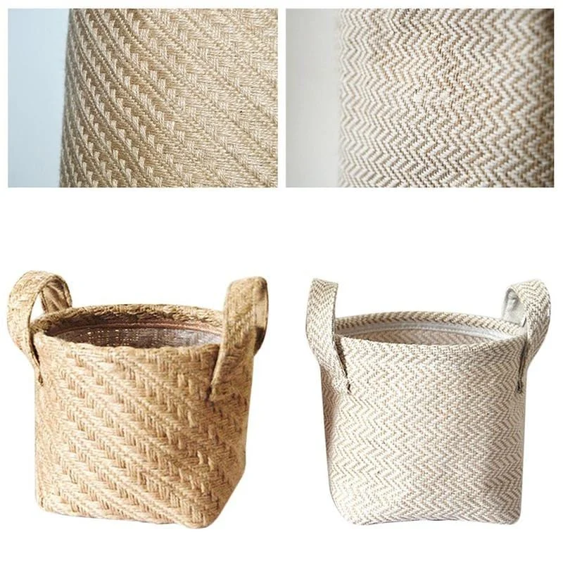 Jute Cloth Basket -  - #tag1#