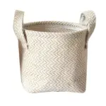 Jute Cloth Basket tag1