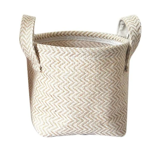 Jute Cloth Basket -  - #tag1#