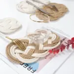 Jute Coaster tag1