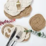 Jute Coaster tag1