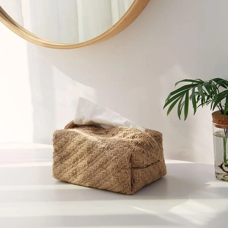 Jute Tissue Holder -  - #tag1#