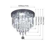 K9_Crystal_LED_Chandelier_Ceiling_Lamp_-_-_tag1_-4283652 K9 Crystal LED Chandelier Ceiling Lamp tag1