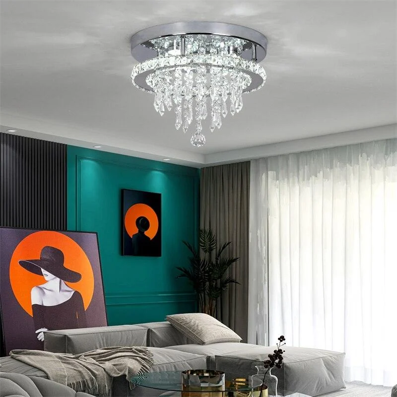 K9 Crystal LED Chandelier Ceiling Lamp -  - #tag1#