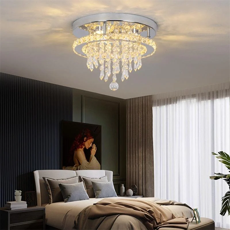 K9 Crystal LED Chandelier Ceiling Lamp -  - #tag1#