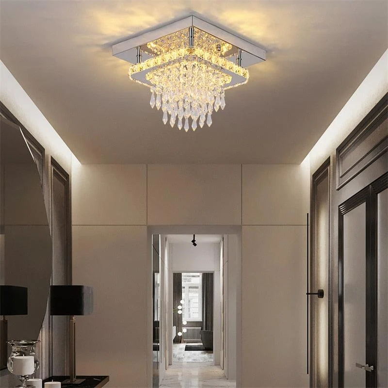 K9 Crystal LED Chandelier Ceiling Lamp -  - #tag1#