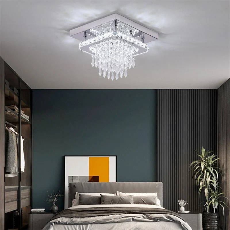 K9 Crystal LED Chandelier Ceiling Lamp -  - #tag1#