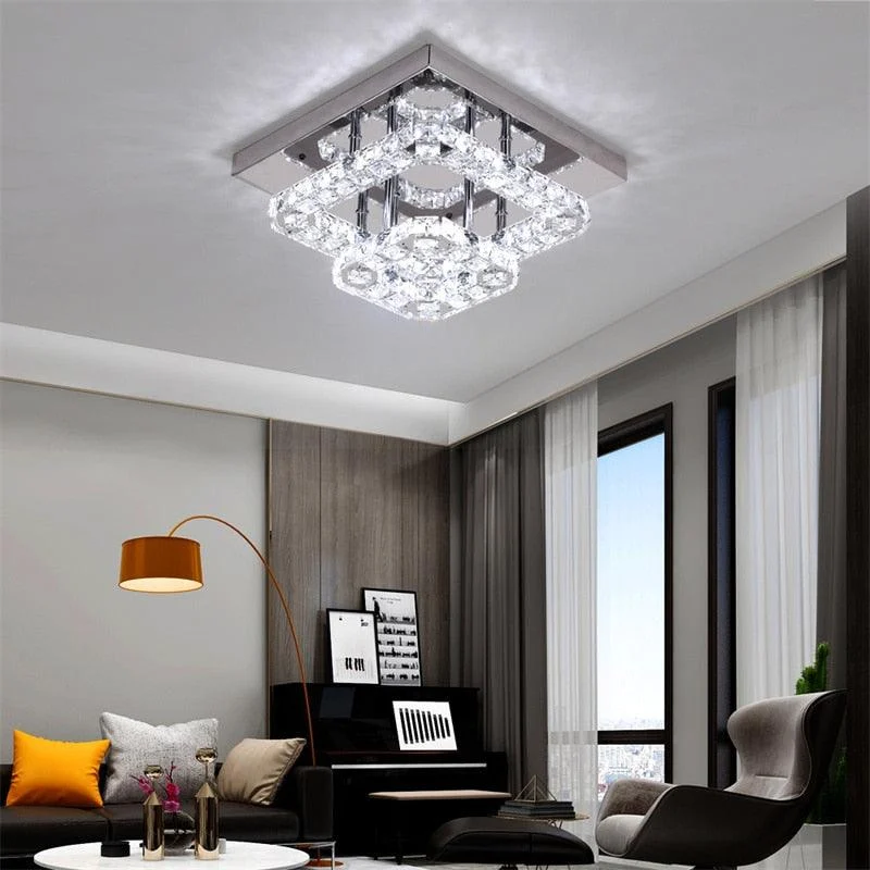 K9 Crystal LED Chandelier Ceiling Lamp -  - #tag1#
