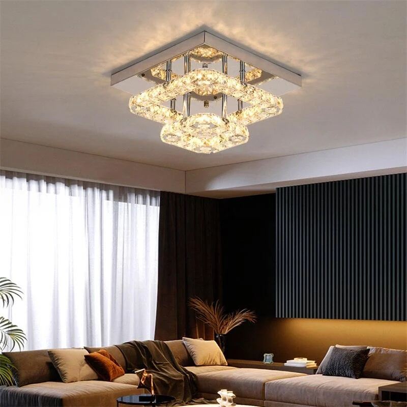 K9 Crystal LED Chandelier Ceiling Lamp -  - #tag1#