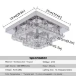 K9_Crystal_LED_Chandelier_Ceiling_Lamp_-_-_tag1_-4283806 K9 Crystal LED Chandelier Ceiling Lamp tag1