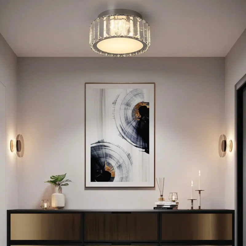 K9 Crystal LED Chandelier Ceiling Lamp tag1