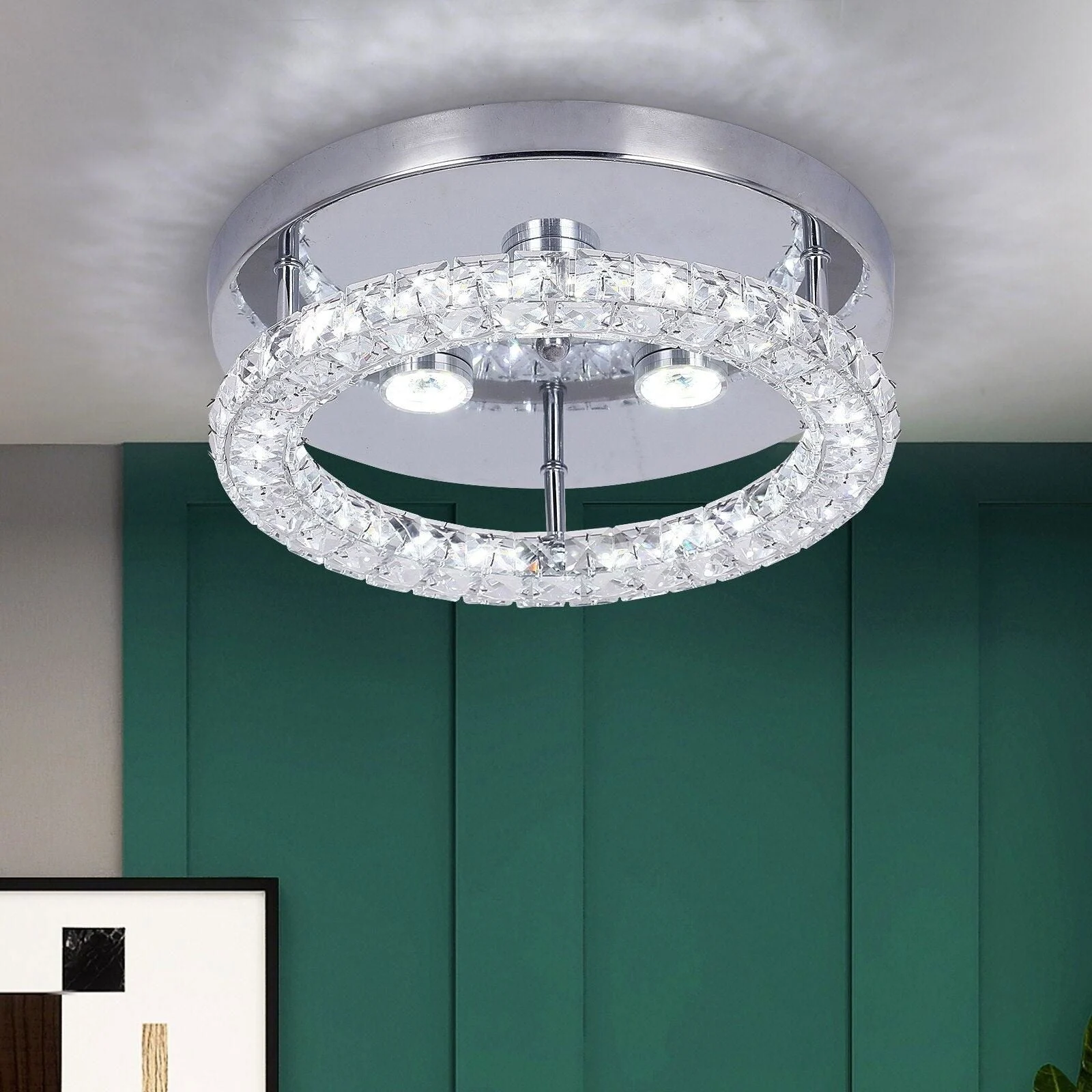 K9 Crystal LED Chandelier Ceiling Lamp -  - #tag1#