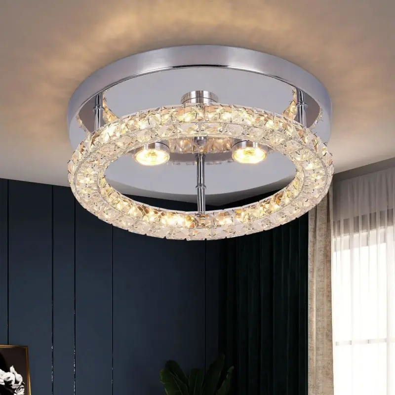 K9 Crystal LED Chandelier Ceiling Lamp tag1