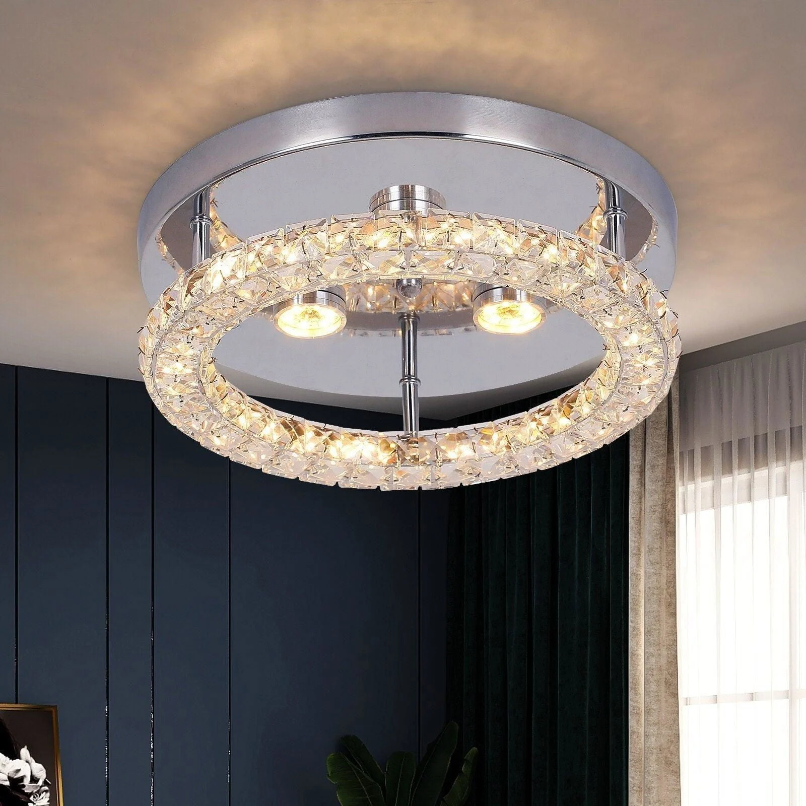 K9 Crystal LED Chandelier Ceiling Lamp -  - #tag1#