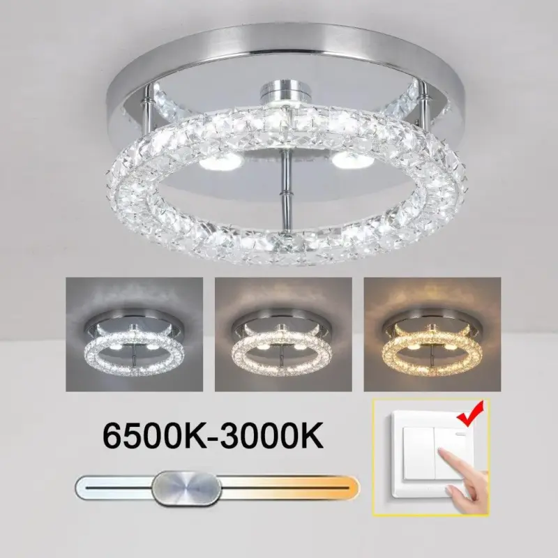 K9 Crystal LED Chandelier Ceiling Lamp tag1