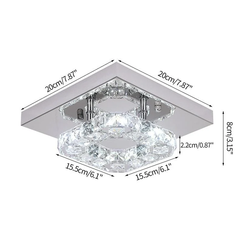 K9 Crystal LED Chandelier Ceiling Lamp -  - #tag1#