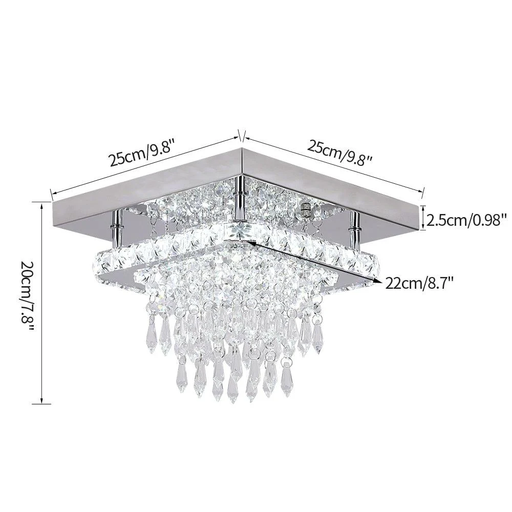 K9 Crystal LED Chandelier Ceiling Lamp -  - #tag1#