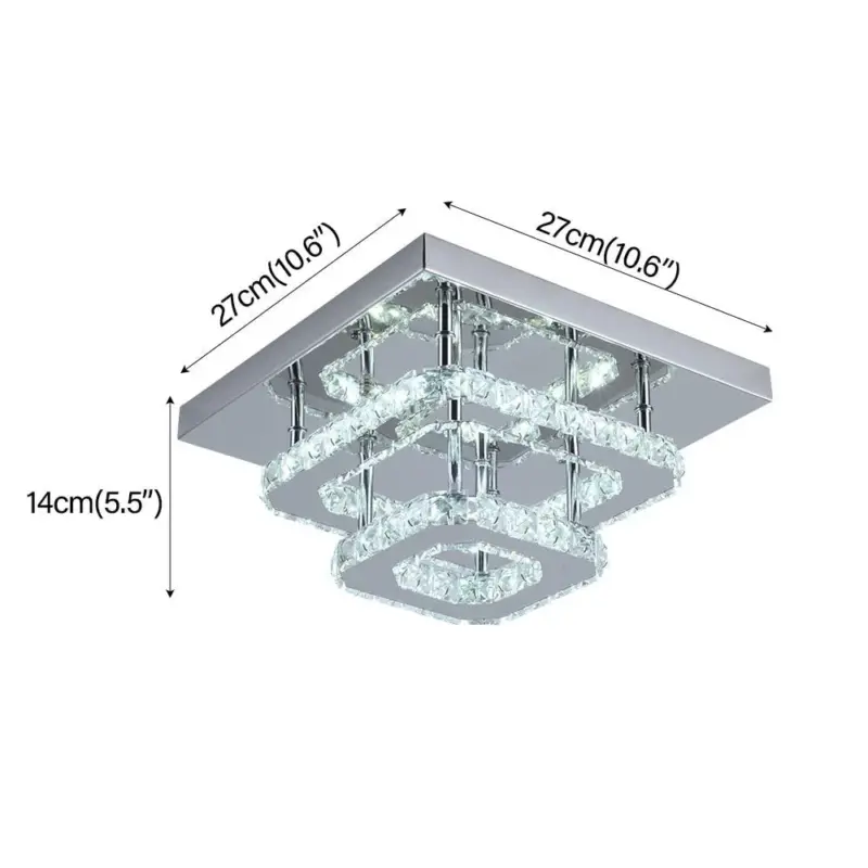 K9 Crystal LED Chandelier Ceiling Lamp tag1