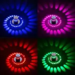 Kalene ModernLEDSpiralCeilingLight Homeko5