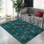 Kamalei-ModernLivingRoomTurquoiseCarpet-Homeko1 Kamalei ModernLivingRoomTurquoiseCarpet Homeko1