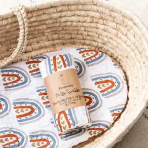 Kangobaby 100% Cotton Muslin Swaddle