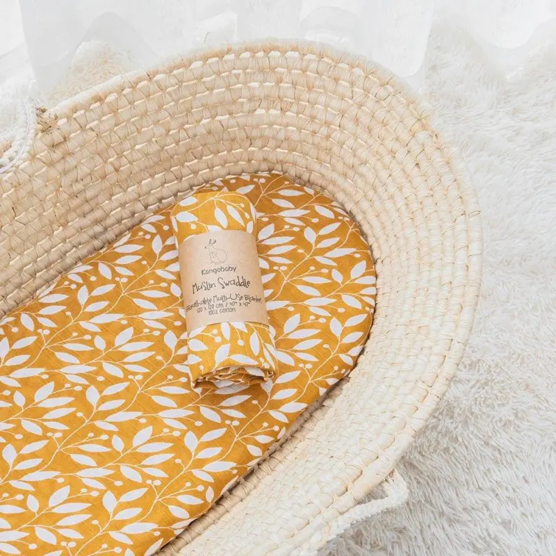 Kangobaby 100 Cotton Muslin Swaddle