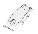 Kawaii Non slip Bedroom Cat Rug