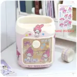 Kawaii Sanrio Diy Pen Holder Kuromi Desk Organizer