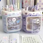 Kawaii Sanrio Diy Pen Holder Kuromi Desk Organizer