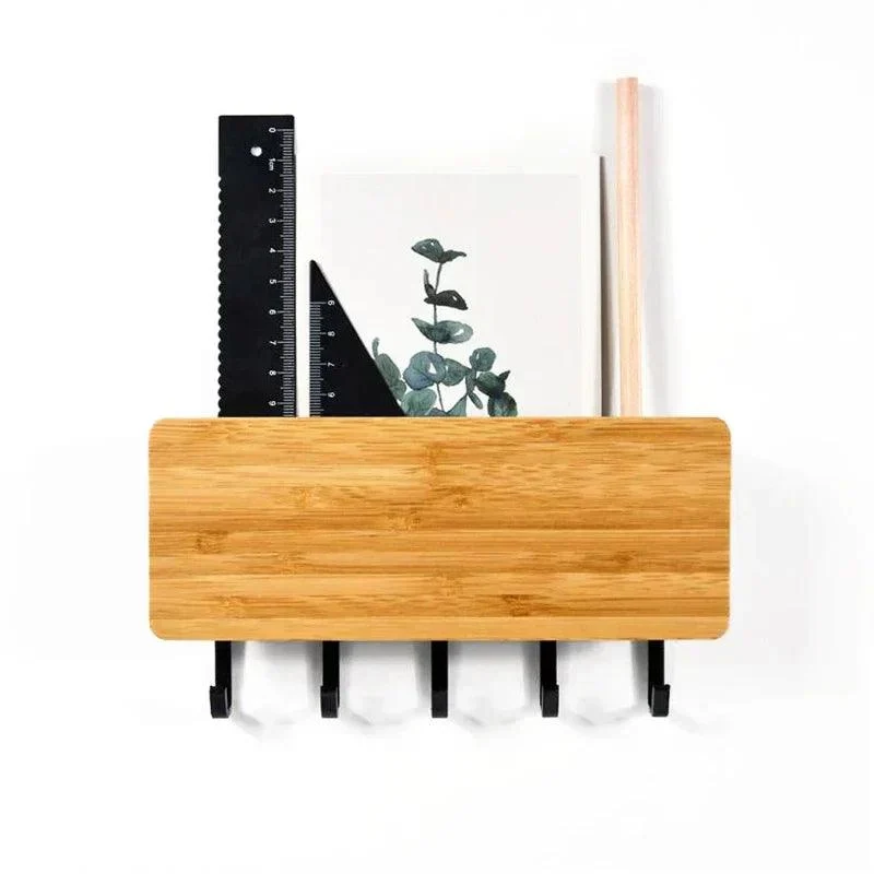 Key Holder - Stylish Bamboo Organizer -  - #tag1#