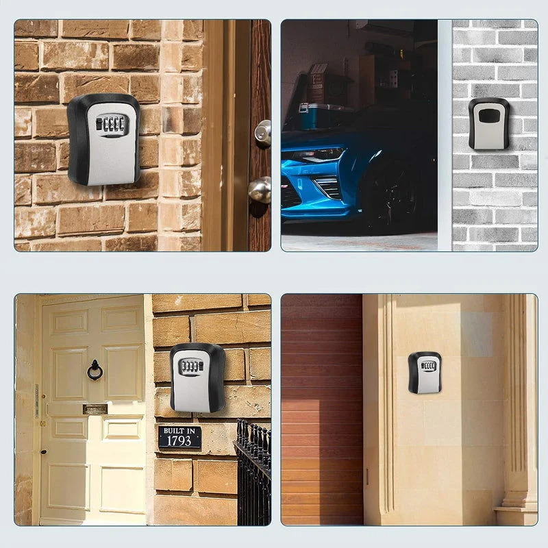Key Lock Box Wall Mounted -  - #tag1#
