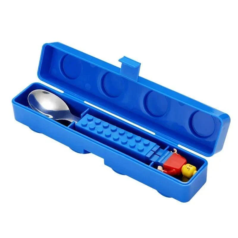 Kids Building Bricks Spoon & Fork Set -  - #tag1#