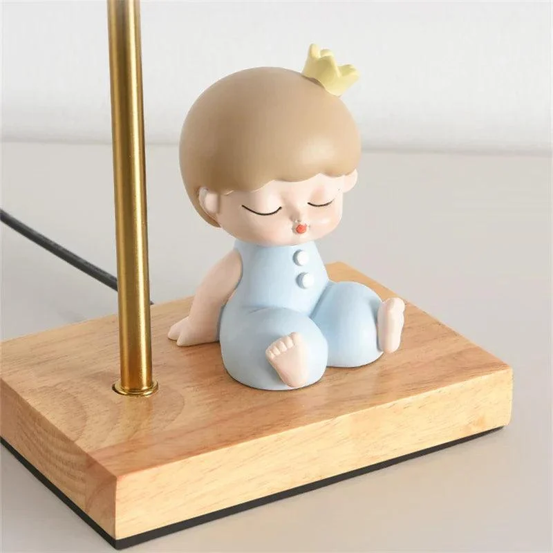 Kids Girls Astronaut Moon Lighting LED Bedroom Bedside Romantic lamp -