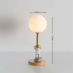 Kids Girls Astronaut Moon Lighting LED Bedroom Bedside Romantic lamp